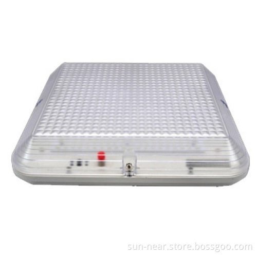 20w IP65 Amenity Square Bulkheads Motion Sensor